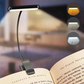 Lampă de carte LED flexibilă - 3 moduri de iluminare, luminozitate reglabilă