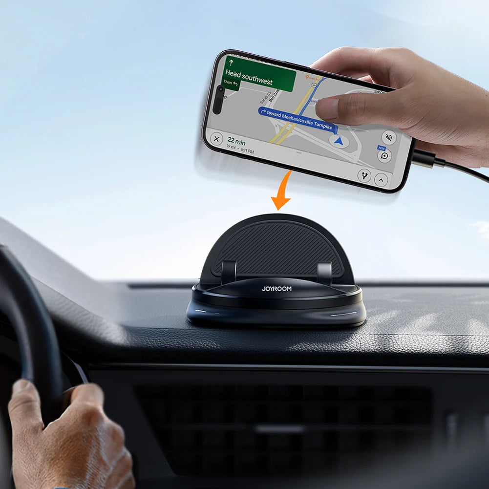 Universal Car Phone Mount – 360° Rotating Dashboard and Vent Holder - Souliia