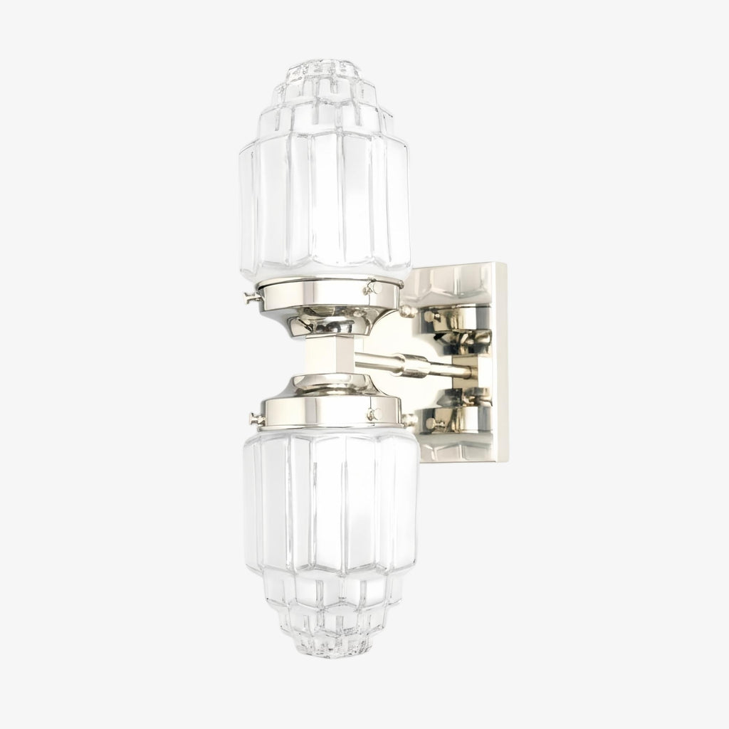 Tierlux Glass Globe Wall Sconce – Metal & Glass Lamp for Living Room or Bathroom | Souliia
