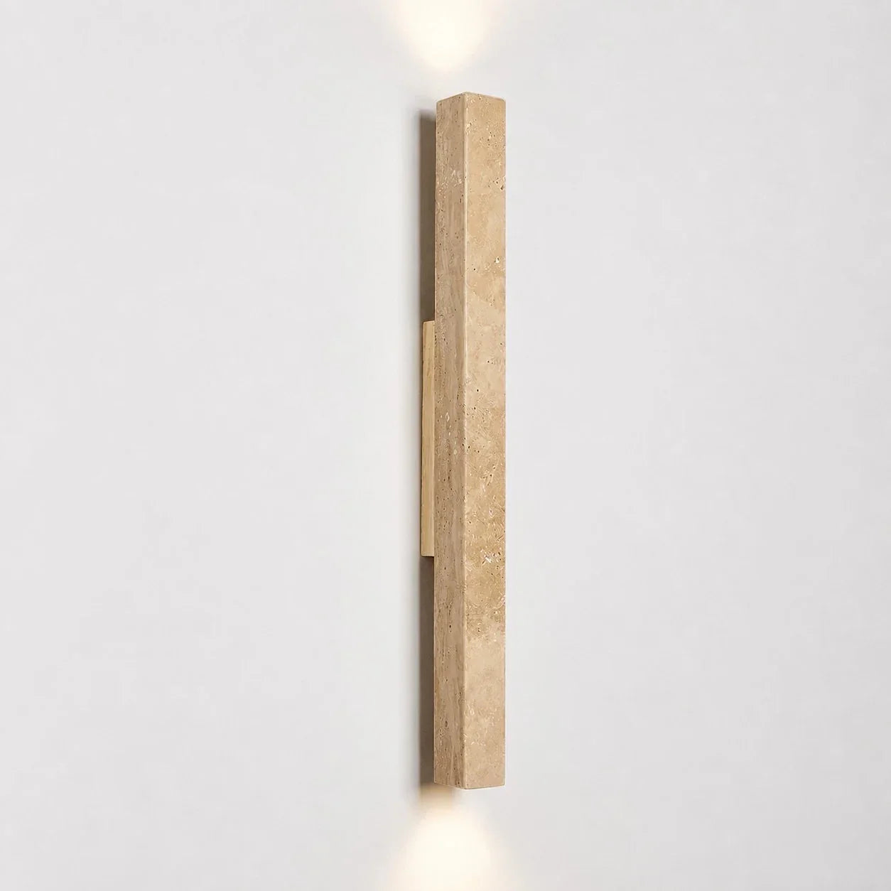 Stone Linear Wall Sconce, Up Down Wall Light for Hallway, Vanity, Bedroom and Stairway | Souliia