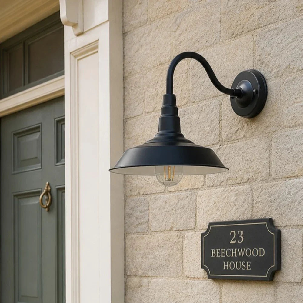 Solenvo Vintage Gooseneck Wall Lamp | Souliia