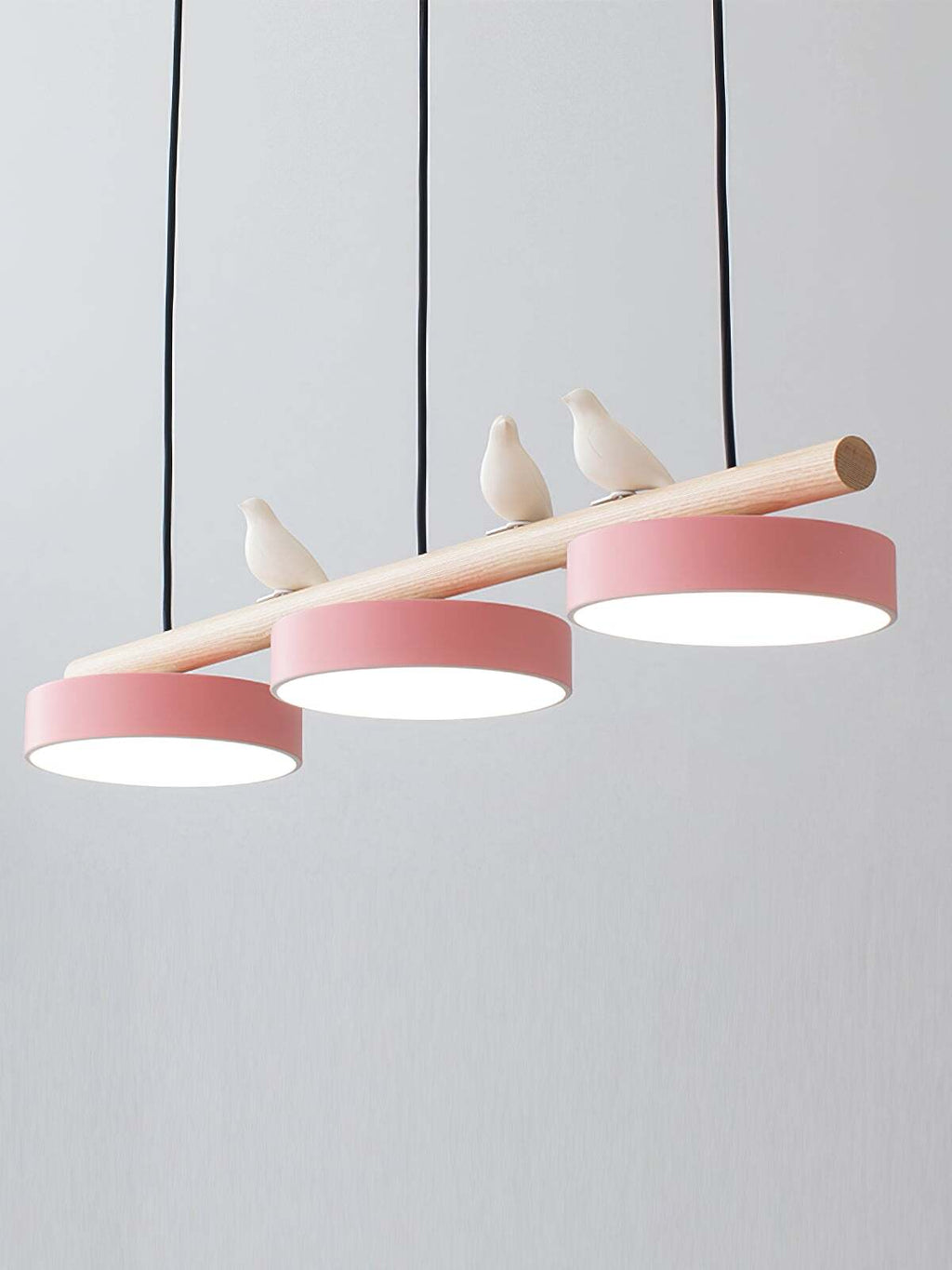 Sienna Bird Pendant Lamp - Wood Design for Scandinavian Kitchen Islands | Souliia