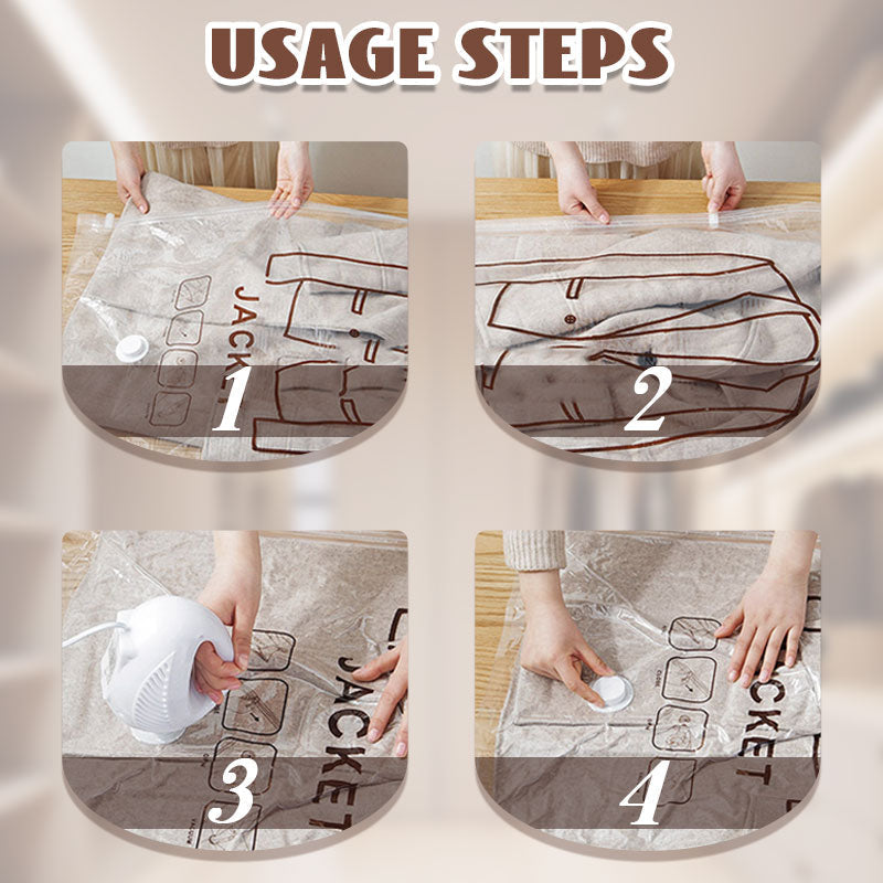 Vacuum Storage Bags for a Fresh, Wrinkle-Free Closet Environment - Souliia