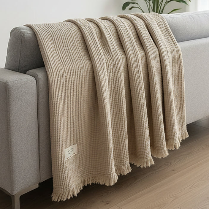 Bohobreeze Lightweight Muslin Cotton Quilt — Breathable Cooling Design