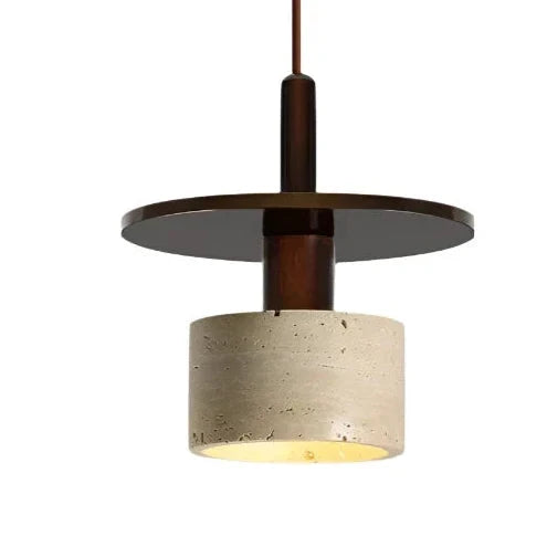 Travertine Vintage Retro Style Pendant Light | Souliia