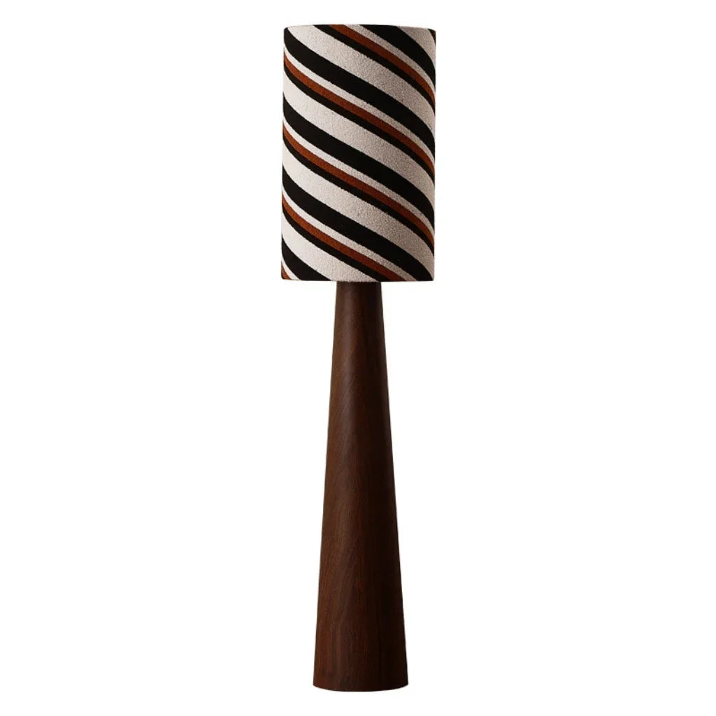 Striped Fabric Floor Lamp | Souliia