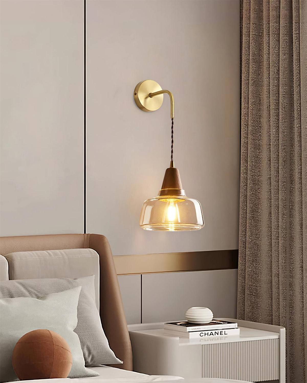 Rockford Plug In Wall Lamp | Souliia