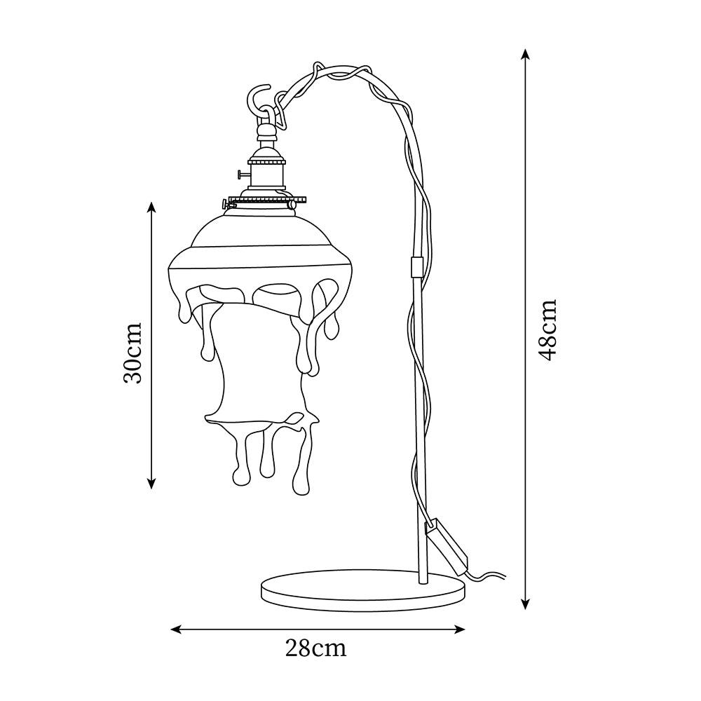 Lampă de masă Water Drop | Souliia