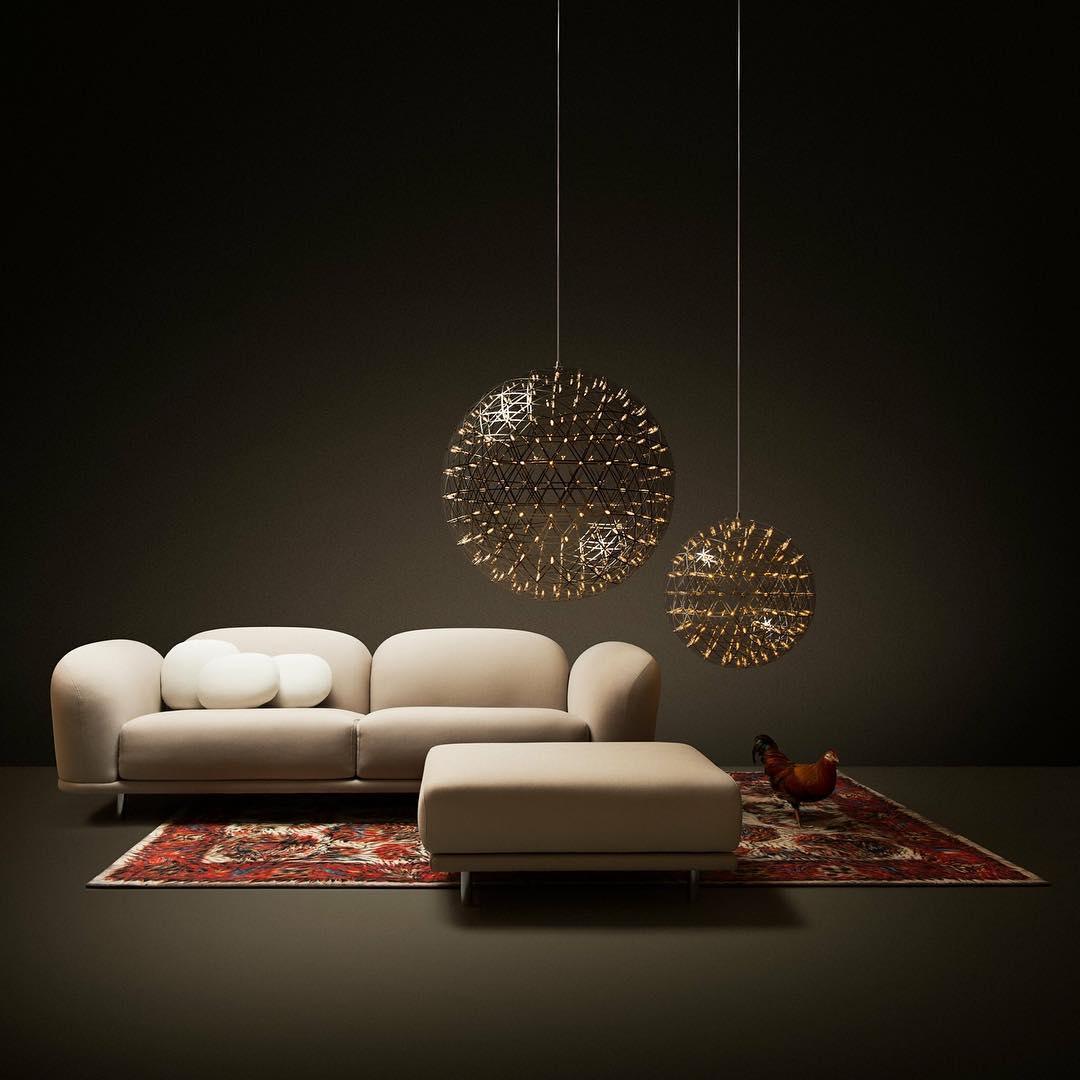 Silver Spark Ball Pendant Light | Souliia