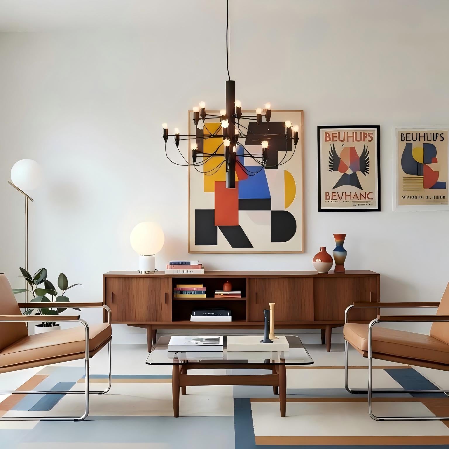 Tendrila zeitgenössischer Mehrfach-Licht-Kronleuchter - Industrie-inspiriertes Design Metallaufhängung für Lounges N01 | Souliia