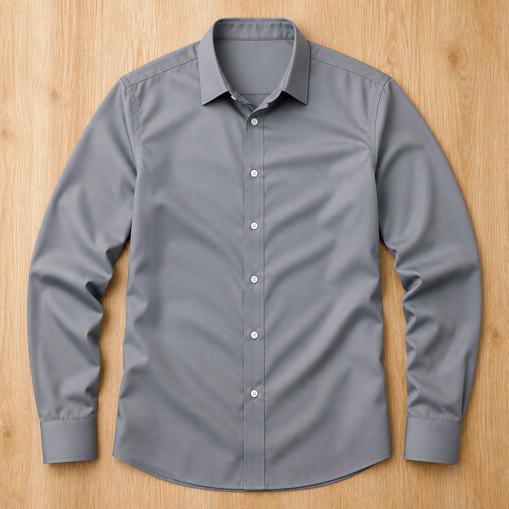 VeroLine Men’s Long Sleeve Shirt — Dress Sharp, Feel Cool, Own Every Moment - Souliia