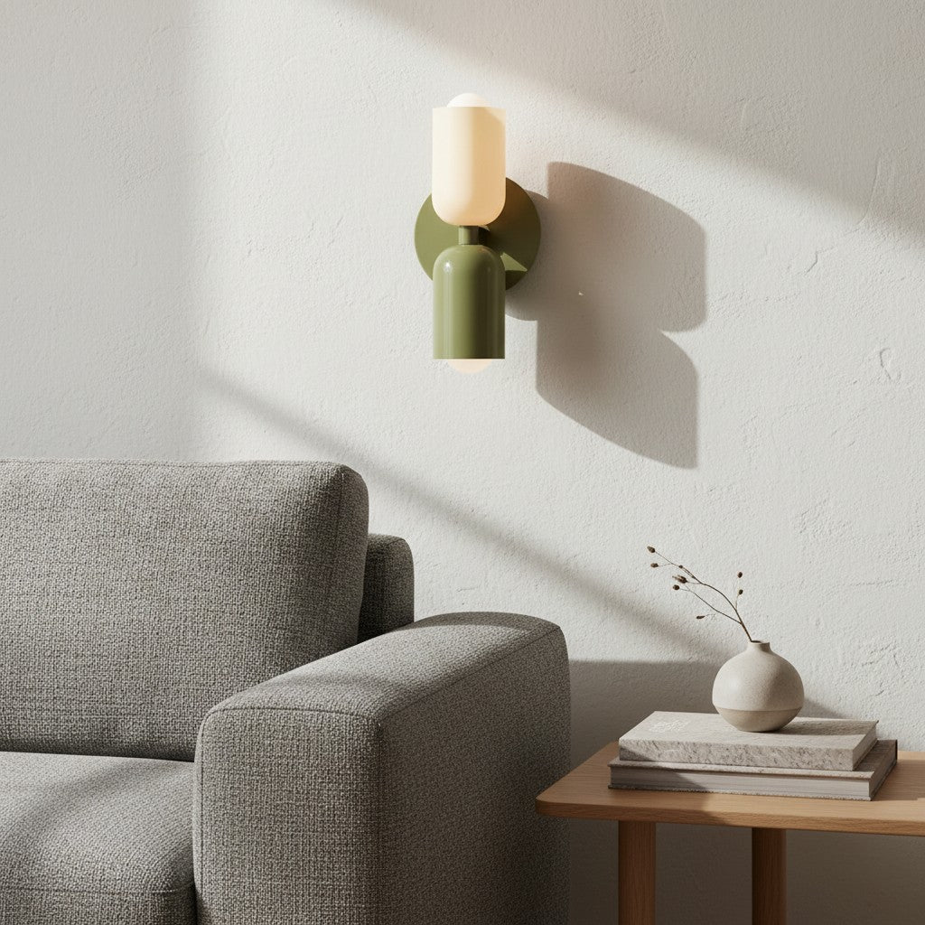 Symra Dual-Flow Metall-Wandleuchte nordisch minimalistischer Stil - Beleuchtung für Innenräume N47 | Souliia