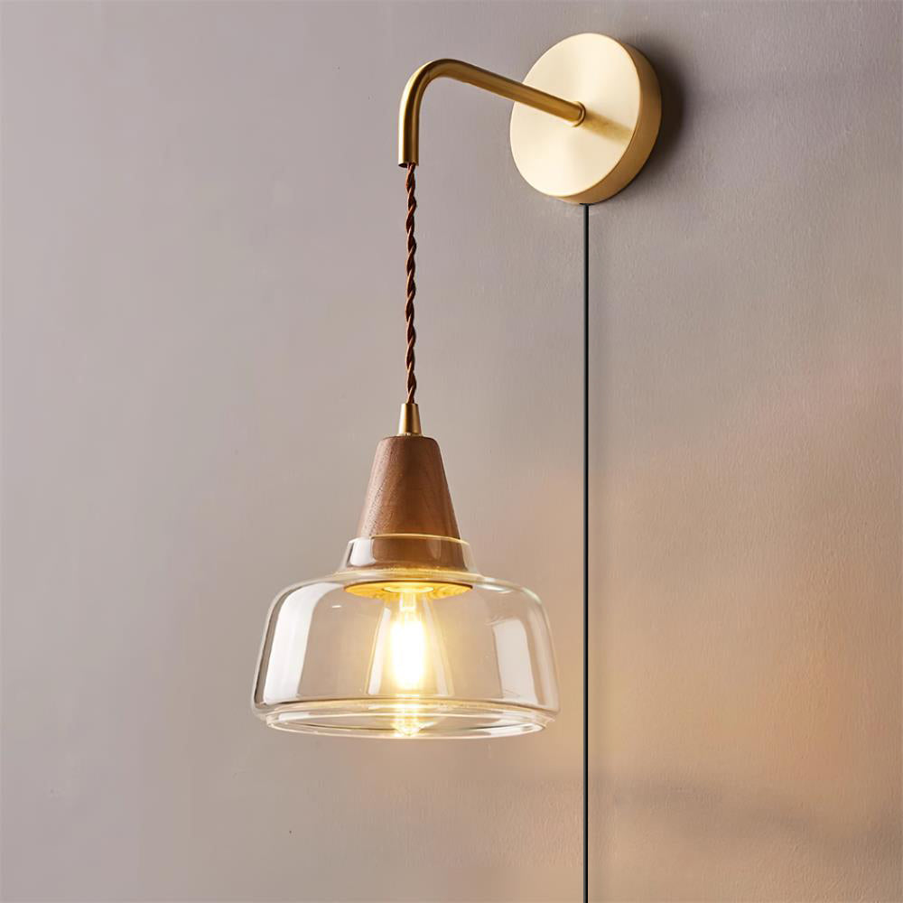 Rockford Plug In Wall Lamp | Souliia