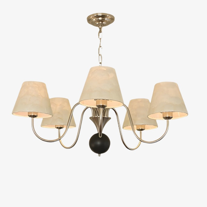 Sculptural Branch Form Coastal Chandelier for Dining Room Accent Lighting | Souliia
