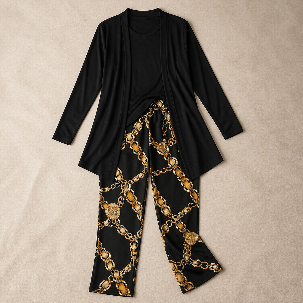 VeroLuxe 3-Piece Set — Glide Through Your Day in Effortless Comfort and Confidence - Souliia