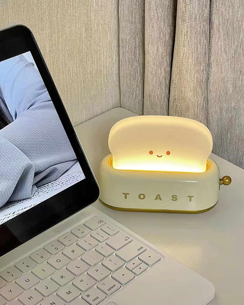 Toaster Table Lamp (built-in battery) | Souliia