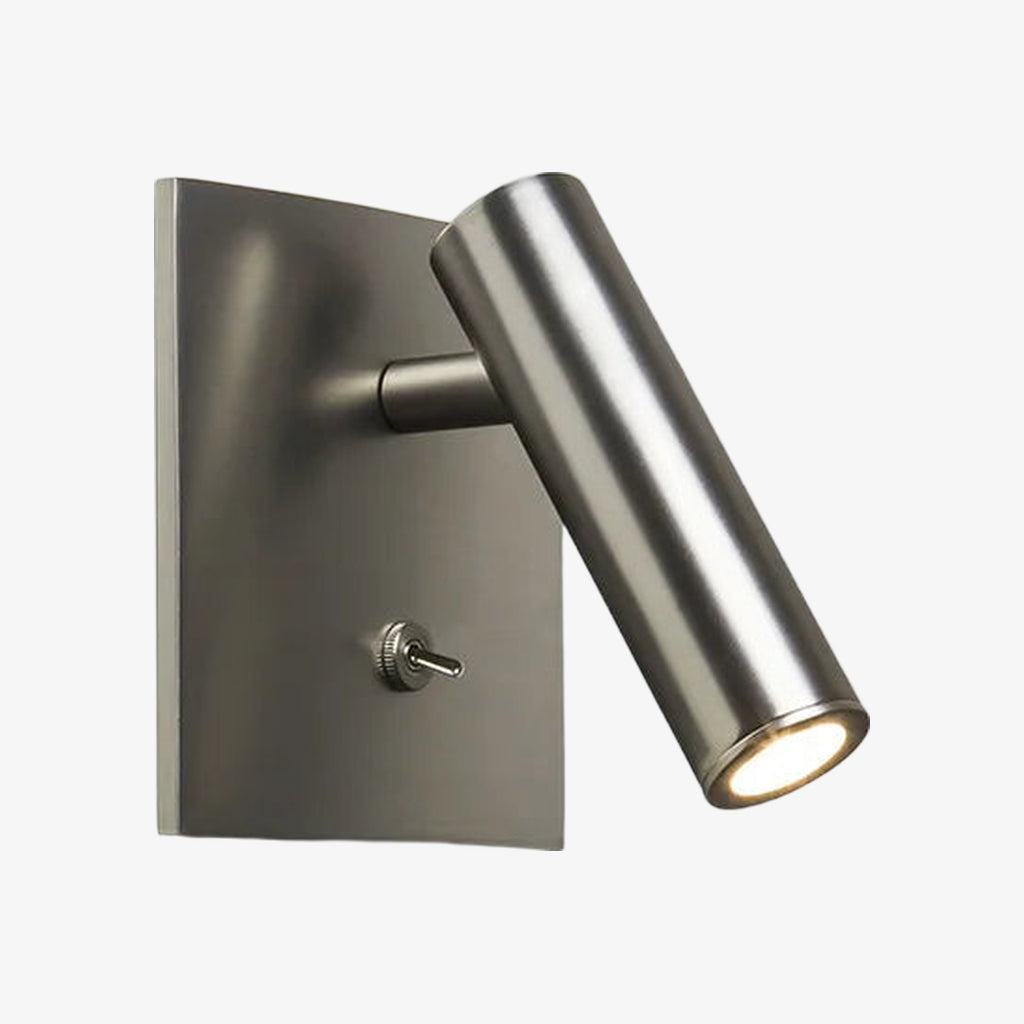 Slimlux Rotatable Minimal Aluminum LED Wall Sconce - Hallway Accent Glow | Souliia