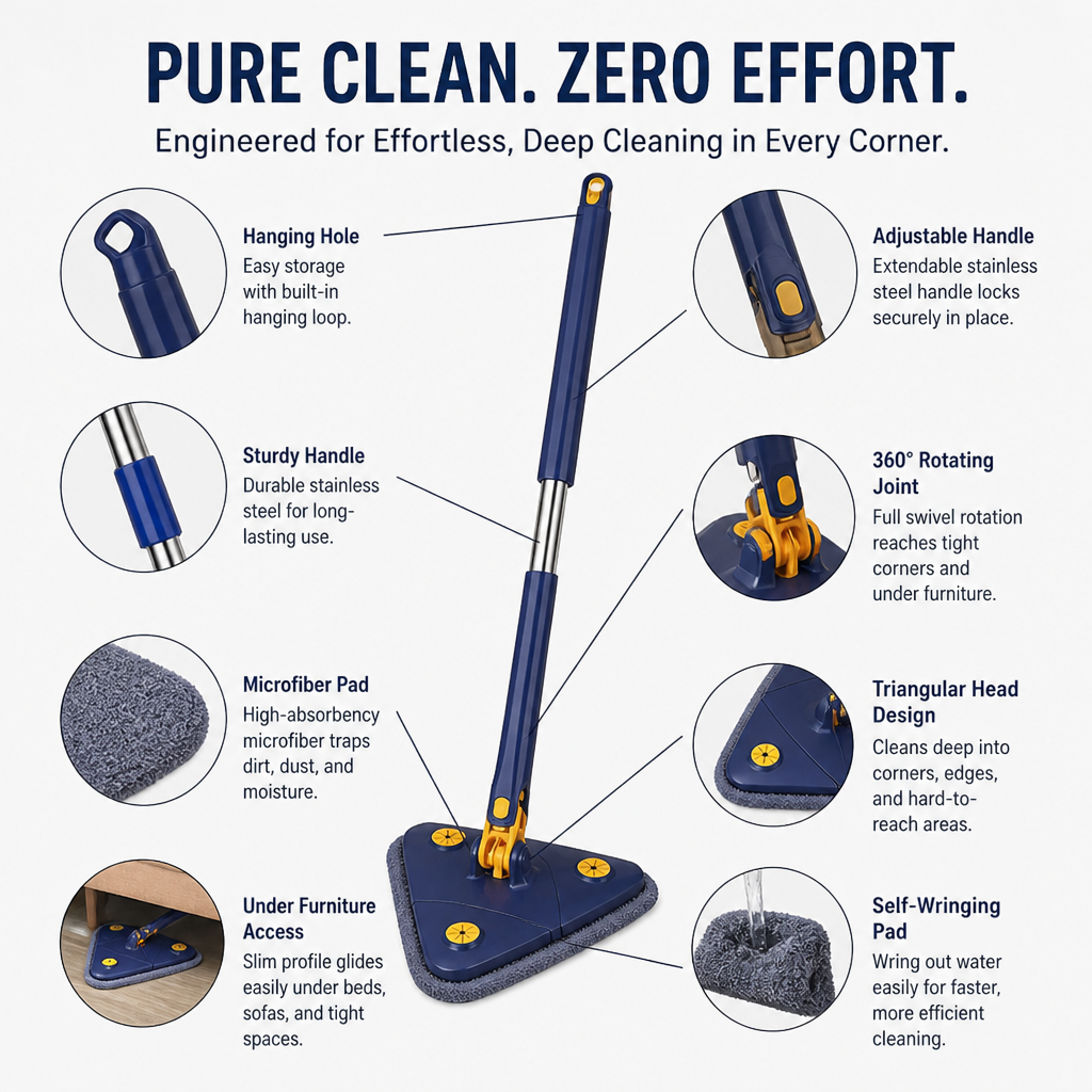 VividSweep — Effortless Shine That Reaches Every Hidden Corner Without the Strain - Souliia