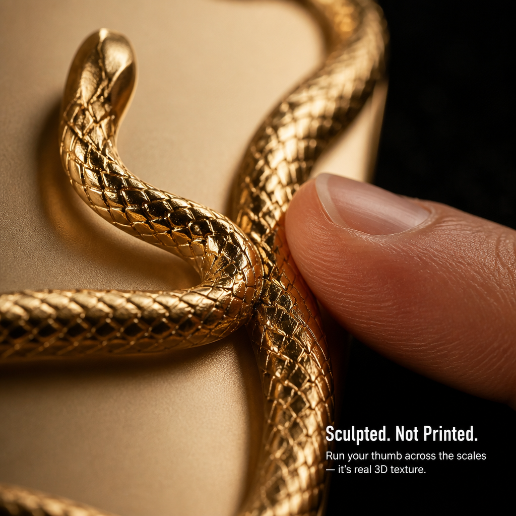 Serpentine Luxe — Wear Your iPhone Like a Sculpted Piece of Jewelry - Souliia