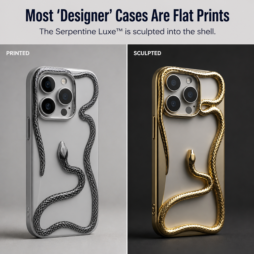 Serpentine Luxe — Wear Your iPhone Like a Sculpted Piece of Jewelry - Souliia