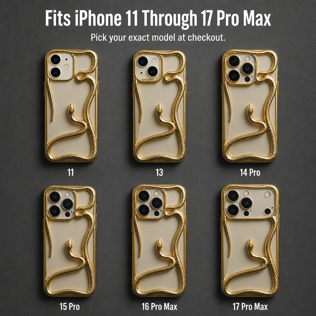 Serpentine Luxe — Wear Your iPhone Like a Sculpted Piece of Jewelry - Souliia