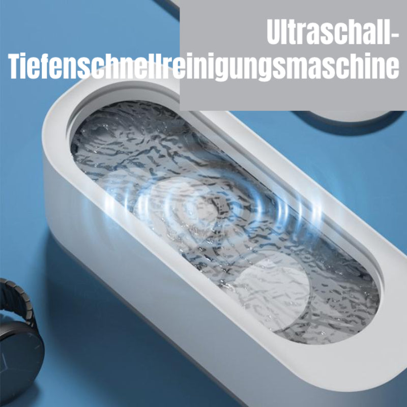 Ultrasonic Cleaner | 360° Thorough Cleaning | For Glasses & Jewelry | Portable | SonicPure - Souliia