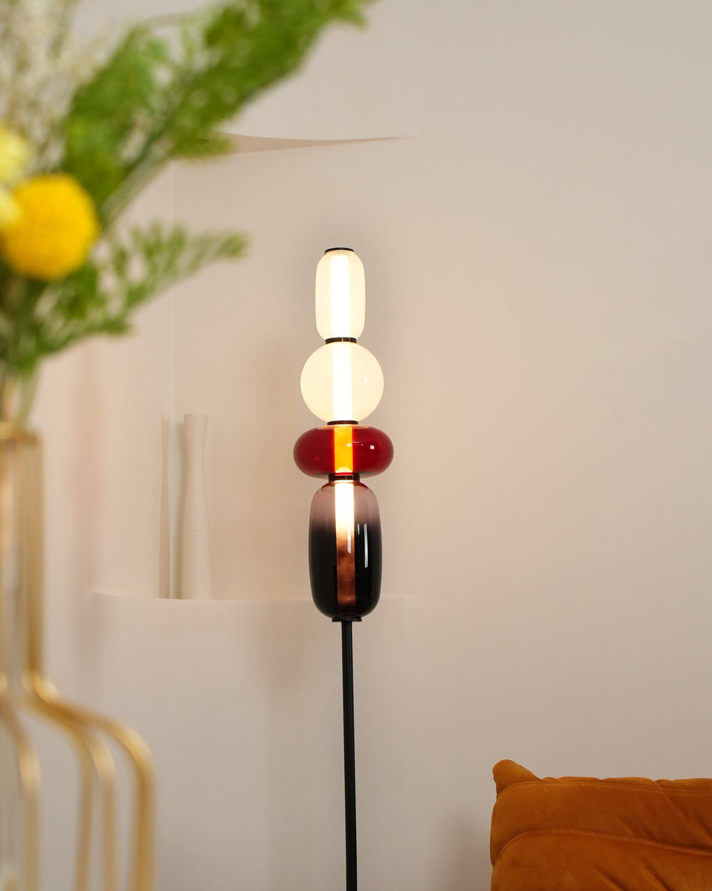 Buntglas Stehlampe | Souliia