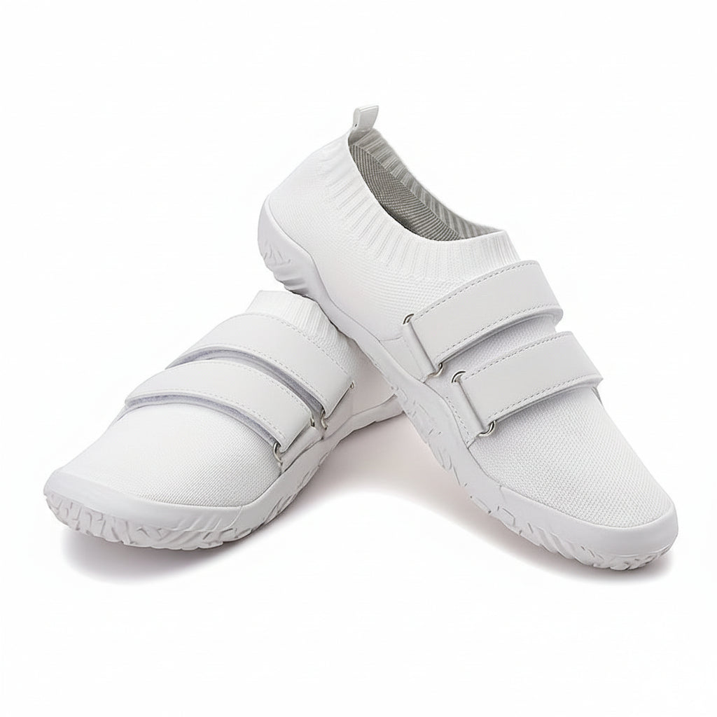Ironstance Flat Sole Shoes — Breathable Fabric Upper, Balanced Platform