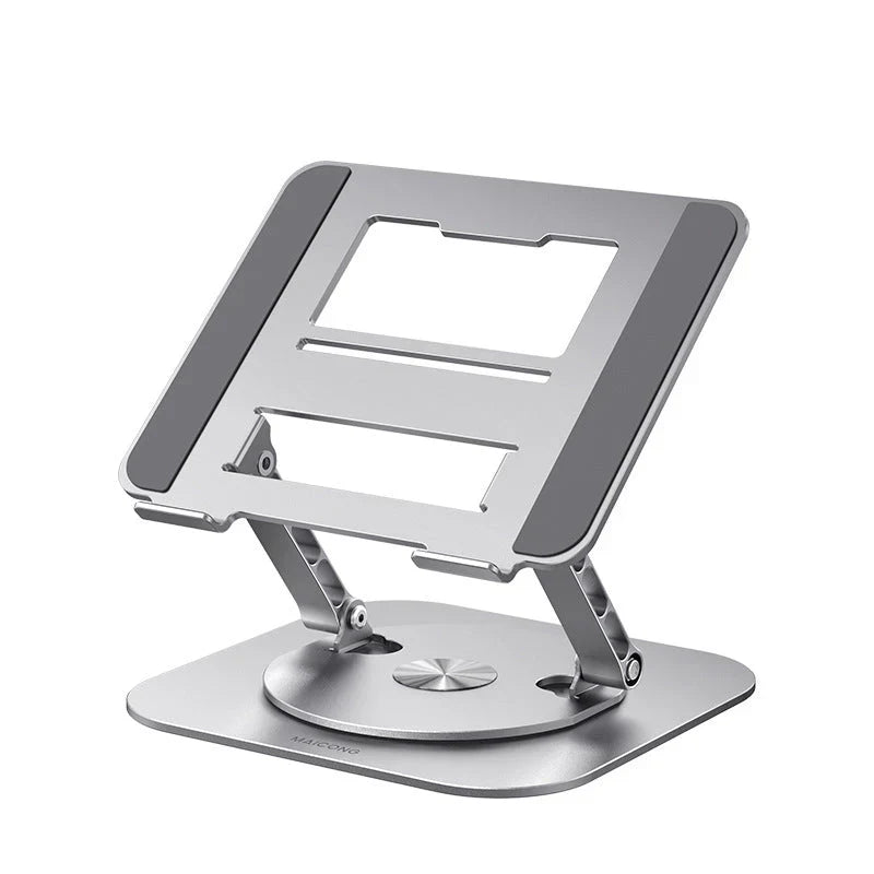 Support pivotant réglable pour ordinateur portable — Rotation à 360°, hauteur et inclinaison réglables