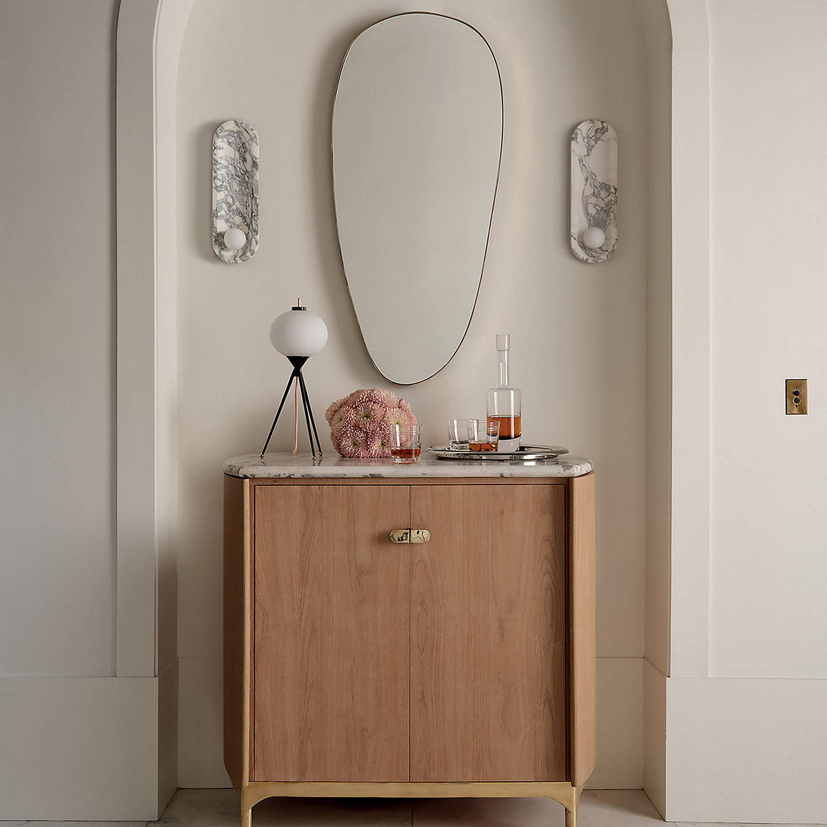 Roxane Marble Wall Lamp | Souliia