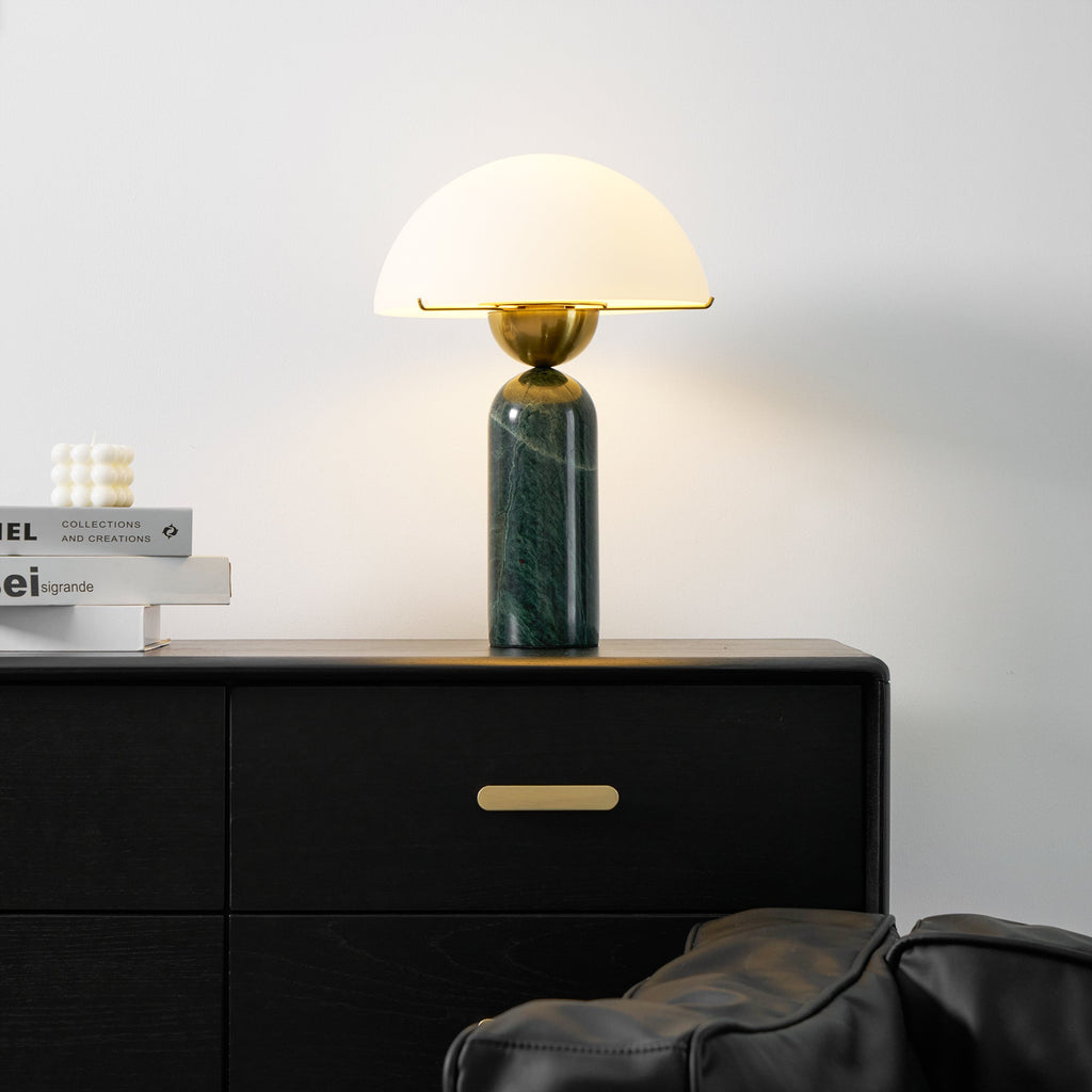 Peono Alabaster Table Lamp | Souliia