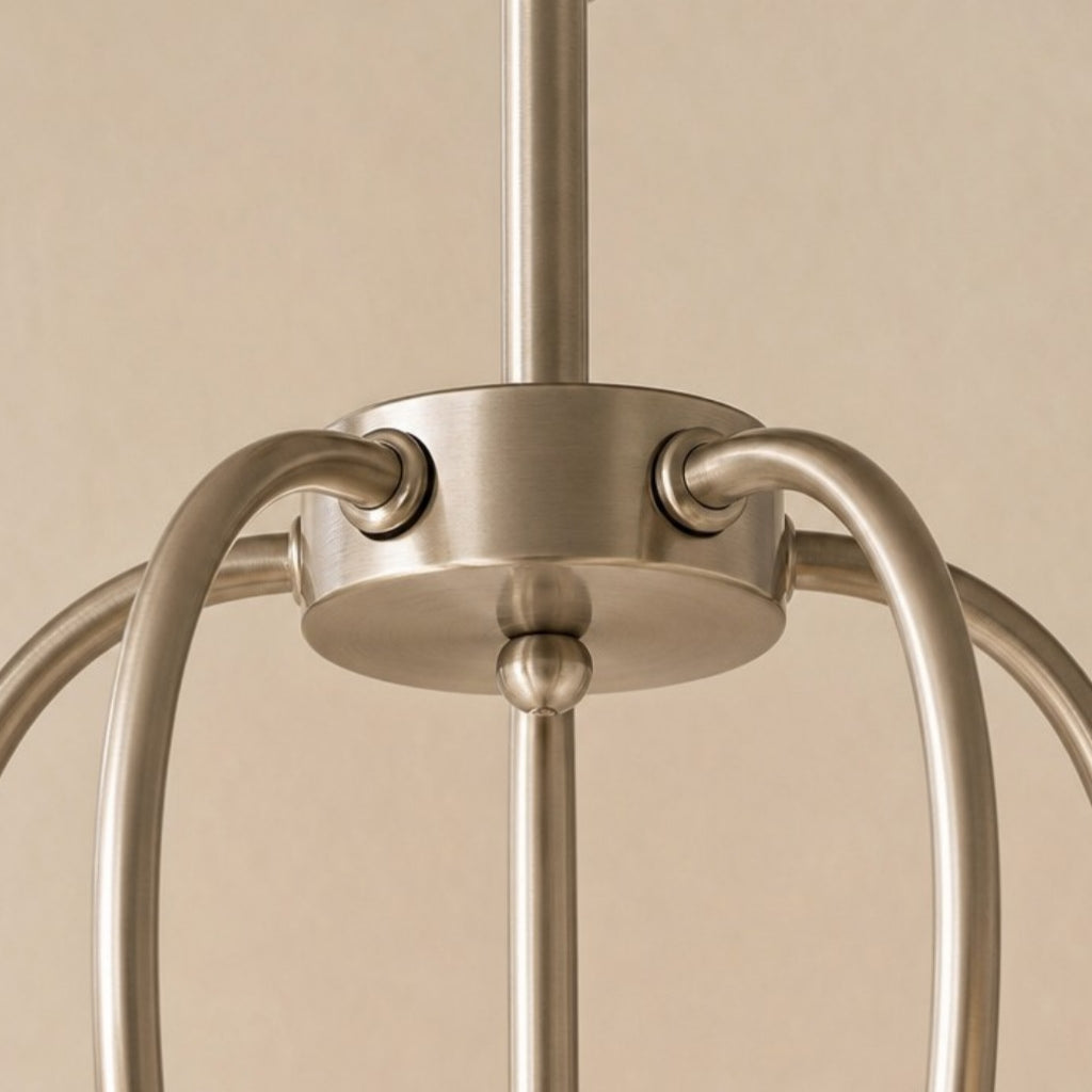Sculptural Multi Head Pendant Chandelier for Refined Home Interiors | Souliia