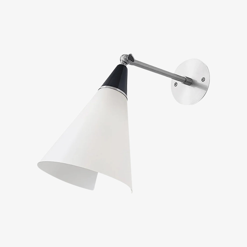 Lampada da parete minimalista Oribelle – Applique contemporanea in metallo per ambienti interni | Souliia