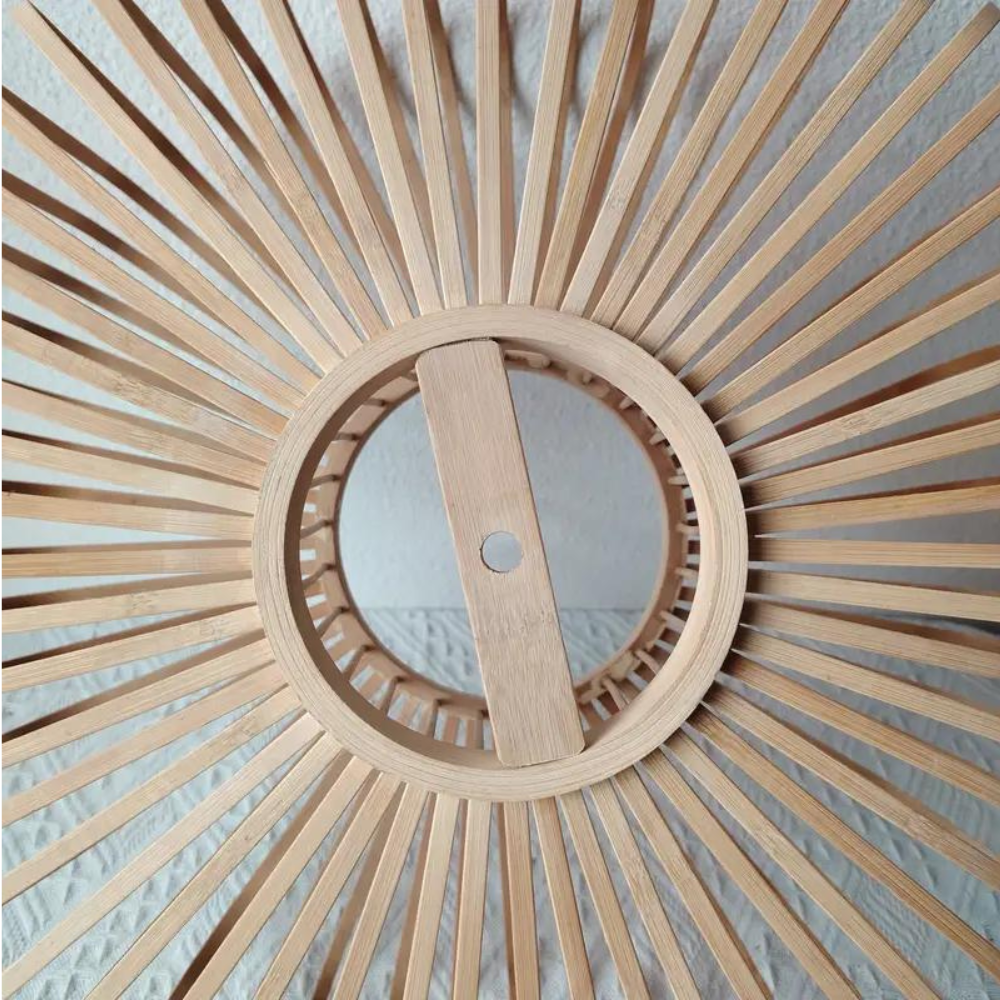 Die Solar-Illusion Bambus Pendelleuchte | Souliia