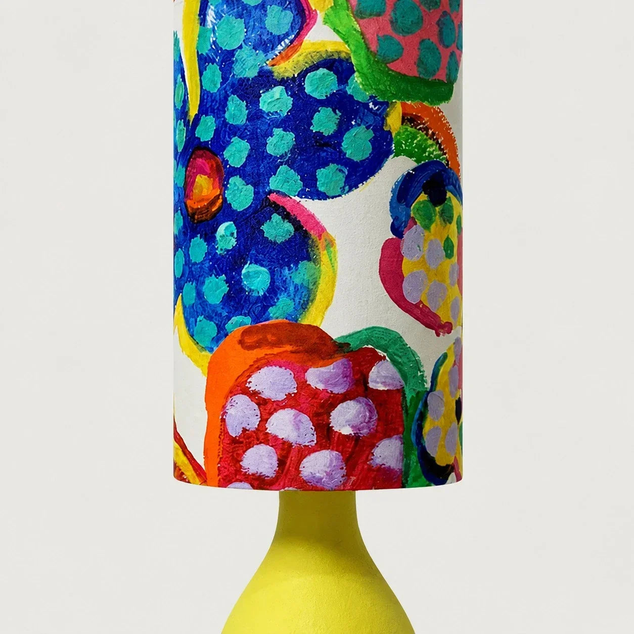 Solna Colorful Fabric Table Lamp | Souliia