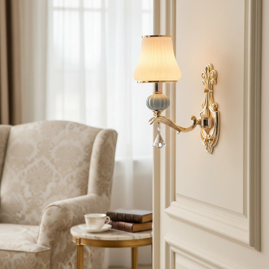 Sylvion Artistic Minimalist Wall Lamp – Sculptural Bedroom and Restaurant Wall Sconce Lighting | Souliia