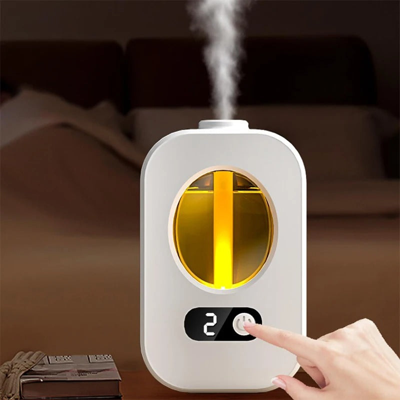 Automatic Ultrasonic Aroma Diffuser — 645 Sq Ft, 36dB Quiet