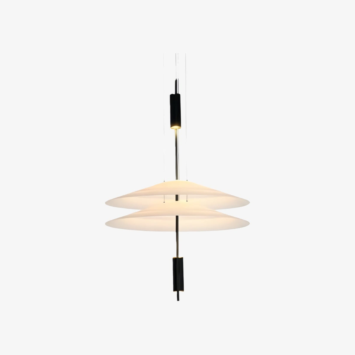 Plumeo pendellampe i flere lag – minimalistisk lampe til moderne stuer N54 | Souliia