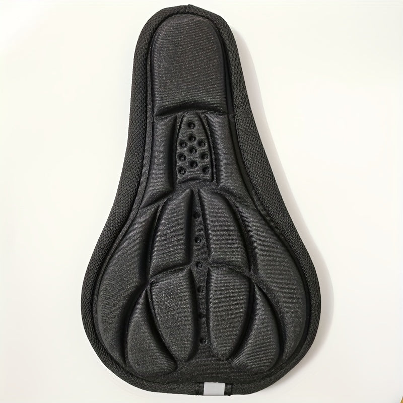 PedalSoft Breathable Bicycle Seat Cover — Shock Absorption Cycling Pad