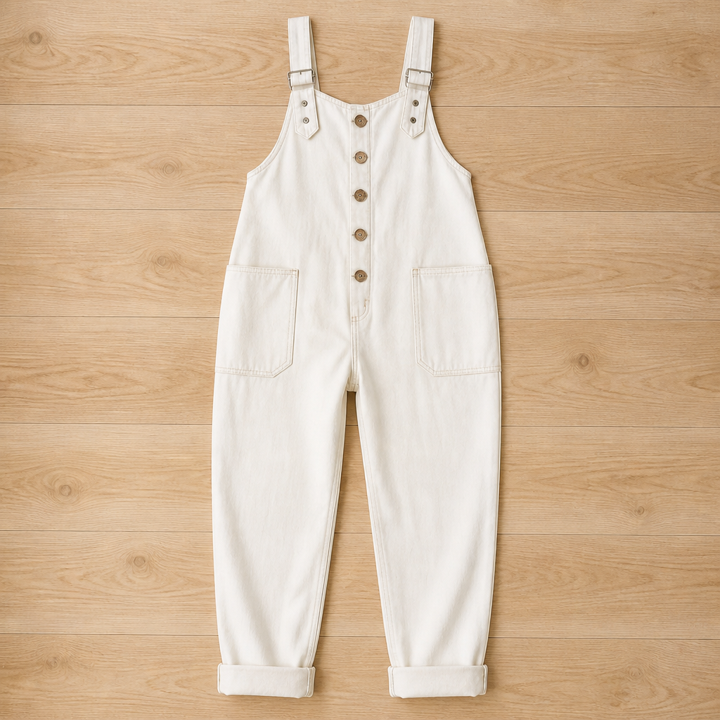 VelaSway Casual Denim Jumpsuit — Embrace All-Day Freedom with Flattering, Effortless Style - Souliia