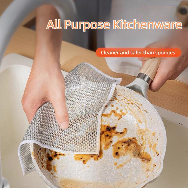 Paños de limpieza suaves de 20 piezas para utensilios de cocina sin rayones