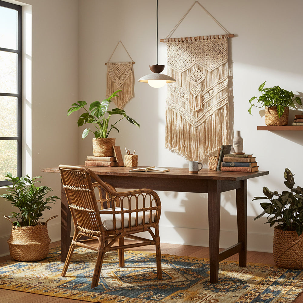 Tia Travertine Pendant Lamp | Souliia