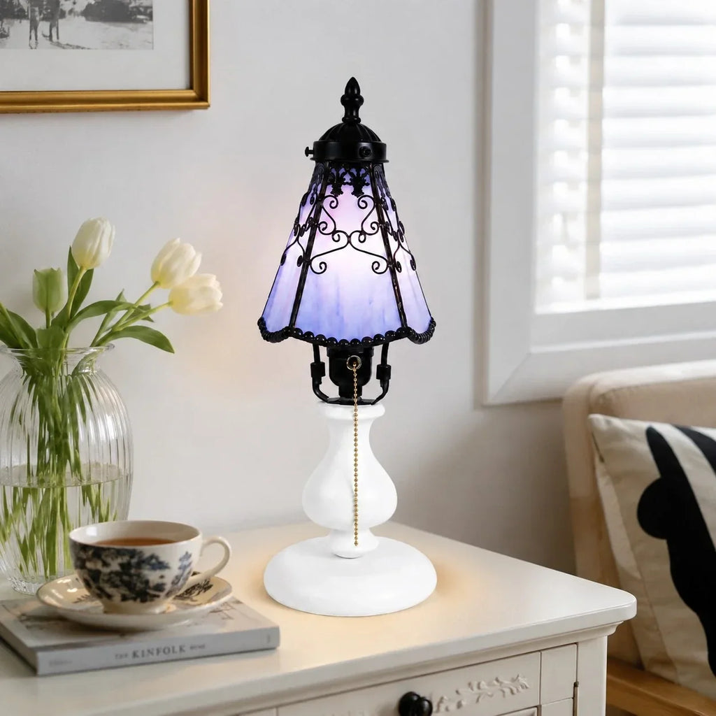 Tiffany-Stil Buntglas Tischleuchte | Souliia