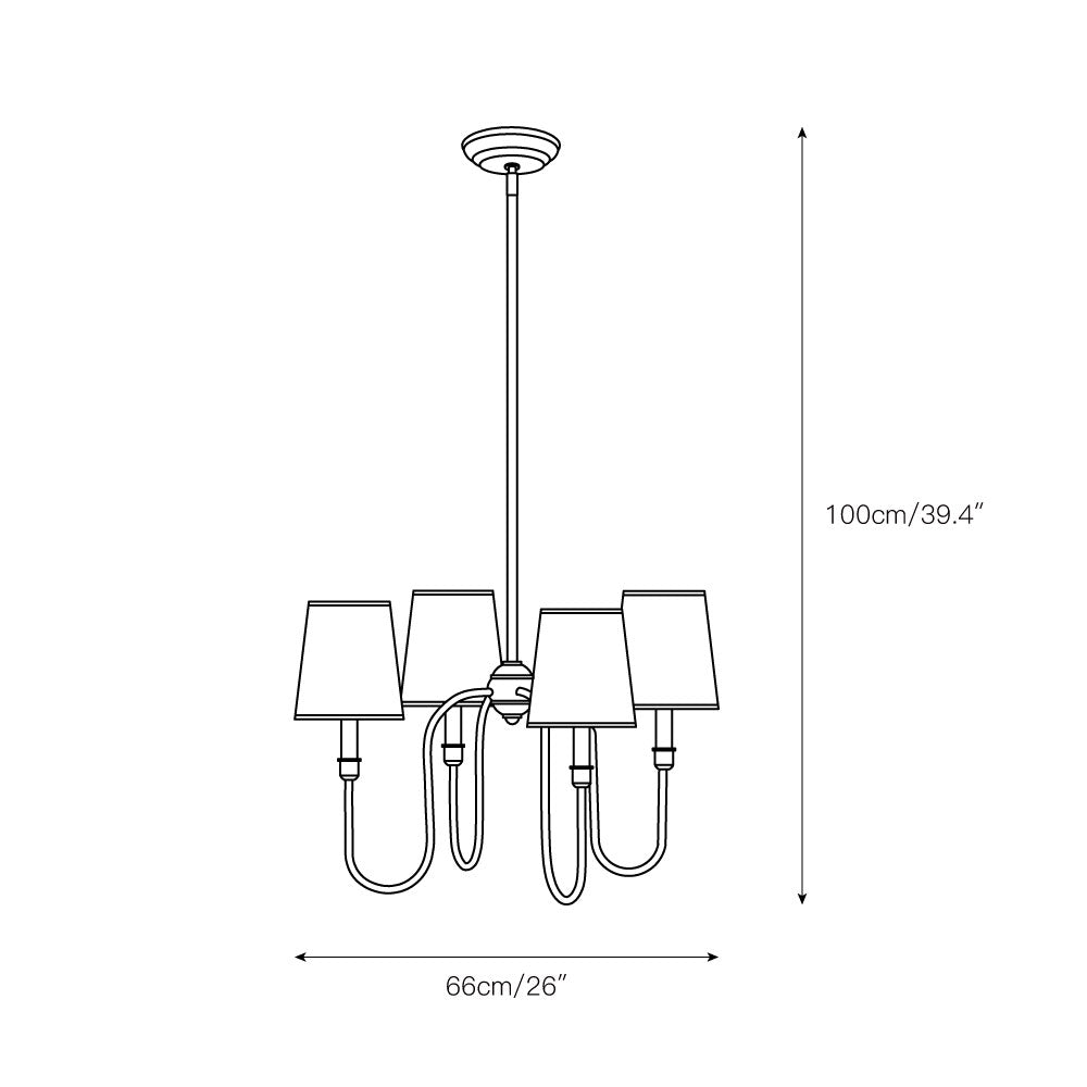 Vendome lysekrone | Souliia