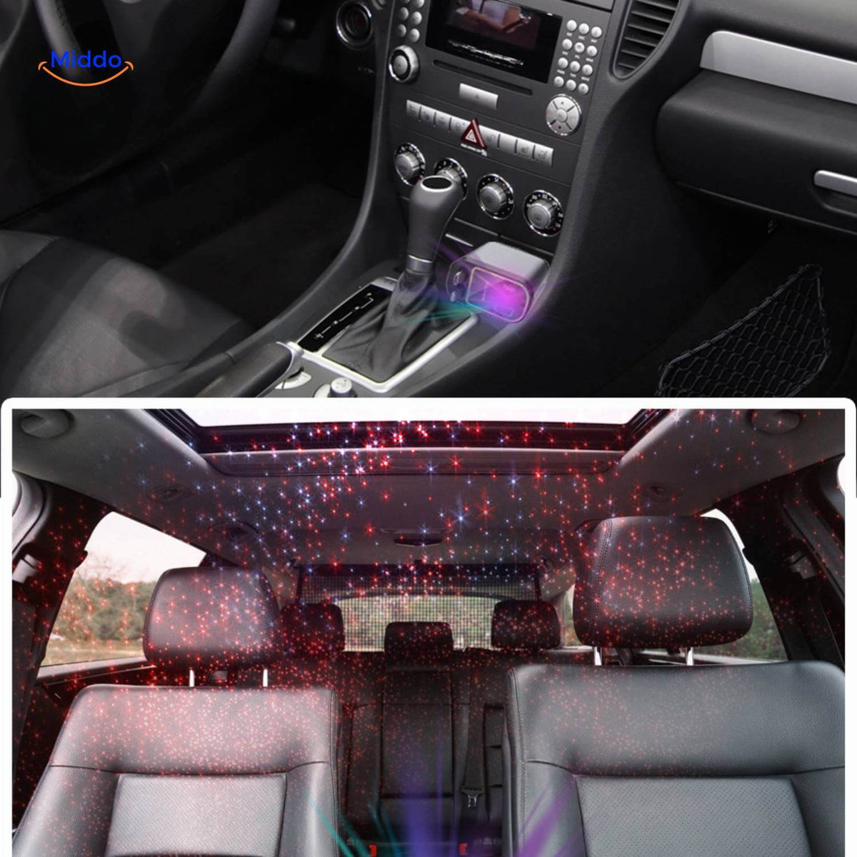 VoltAura — Charge Four Devices Fast & Light Up Your Night Drive Sky - Souliia