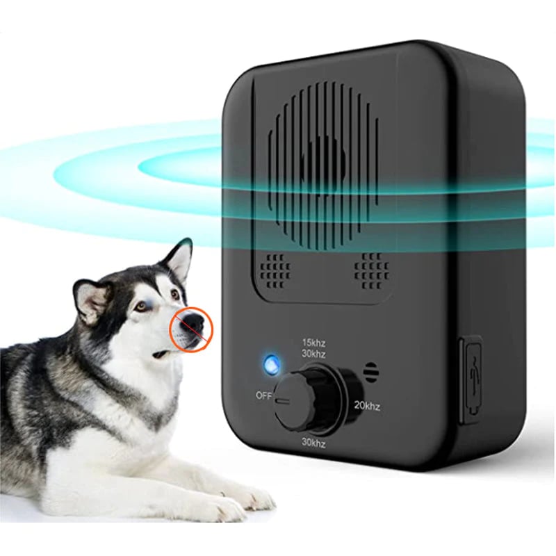 Ultrasonic Bark Control Device for Home and Garden – SilentGuard - Souliia