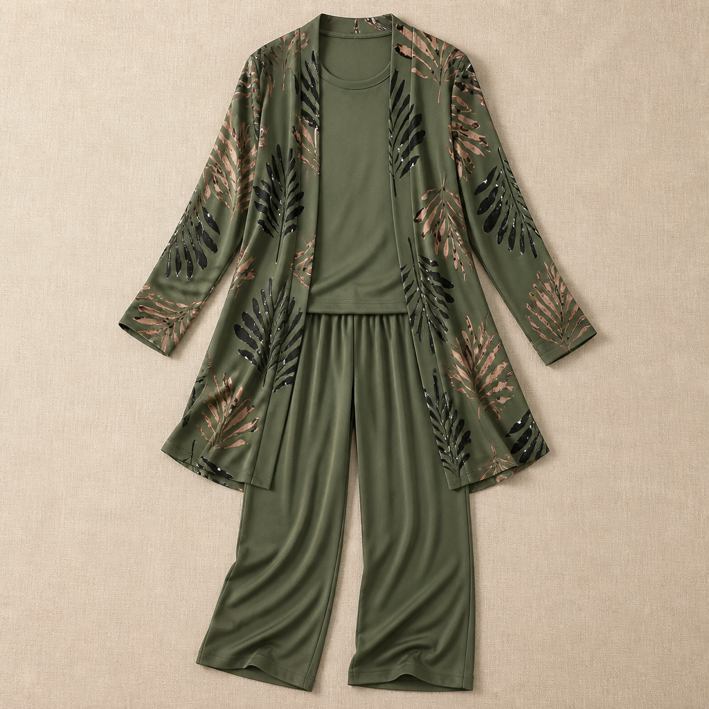 VeroLuxe 3-Piece Set — Glide Through Your Day in Effortless Comfort and Confidence - Souliia