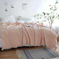 Softcloud Four-Layer Cotton Crepe Blanket — Neutral Beige, Lightweight