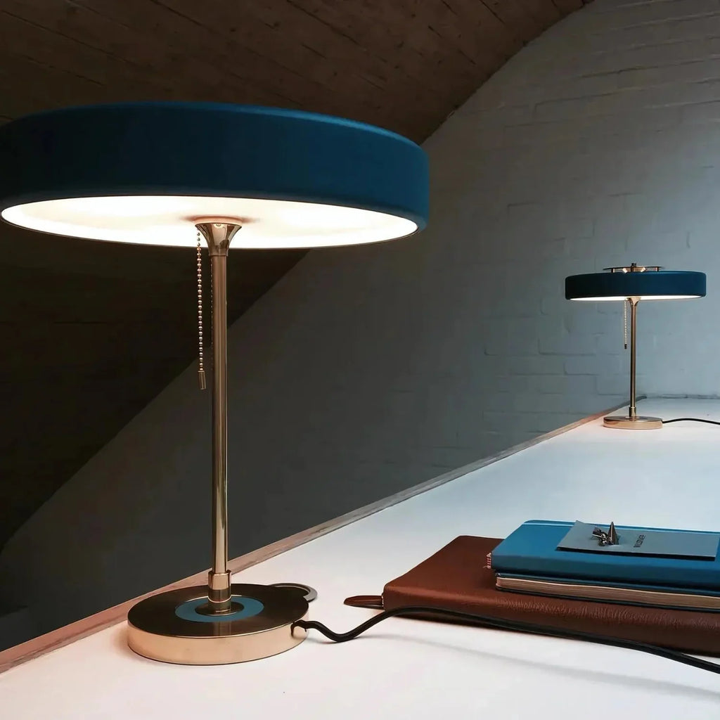 Radiant Tower of Light Minimalist Metal Table Lamp | Souliia