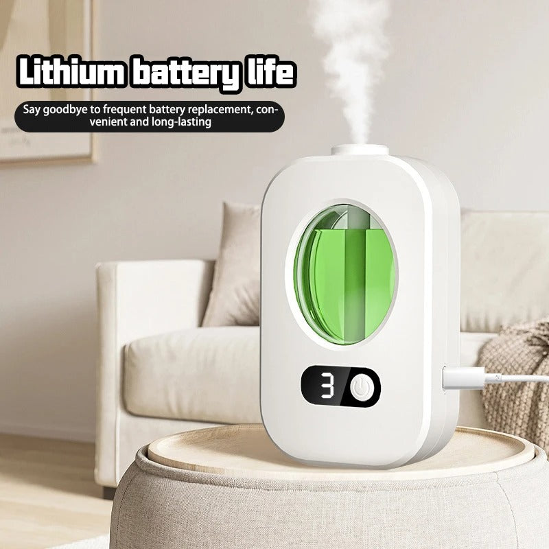 Automatic Ultrasonic Aroma Diffuser — 645 Sq Ft, 36dB Quiet